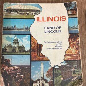 Illinois Sesquicentennial Commemorative Book(1968)